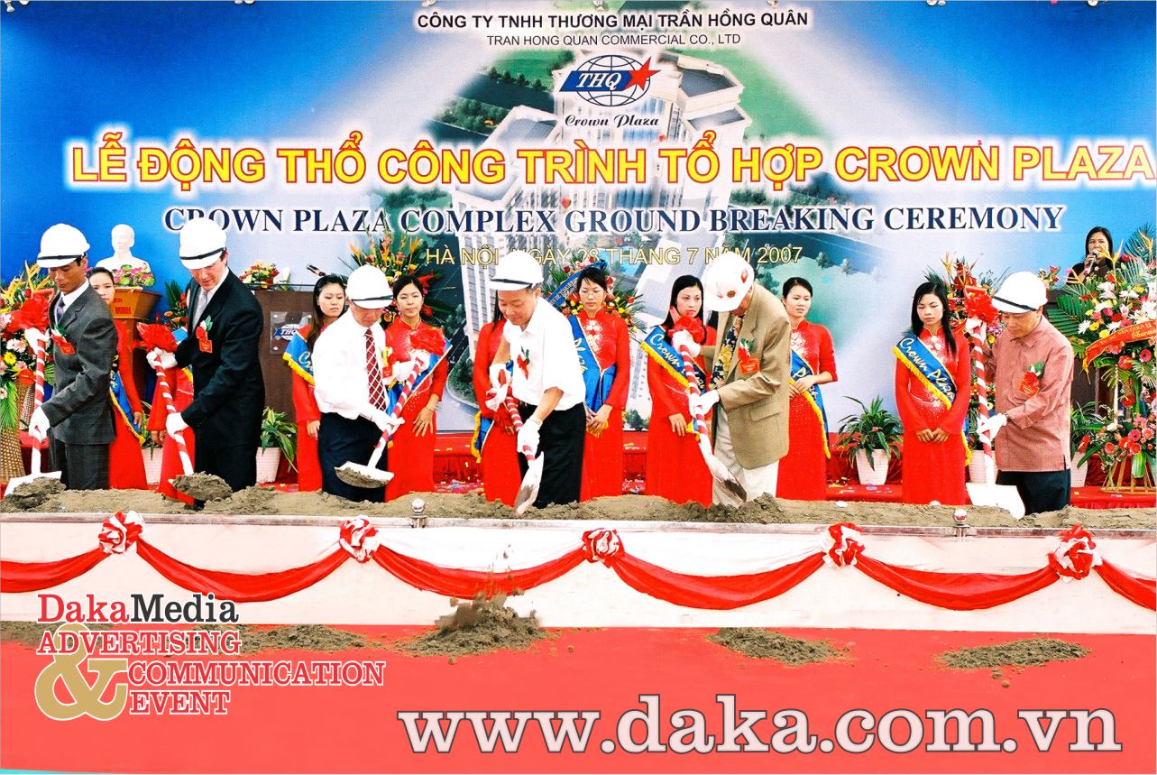 Hà Nội: Khởi công Tổ hợp Crown Plaza tiêu chuẩn 5 sao