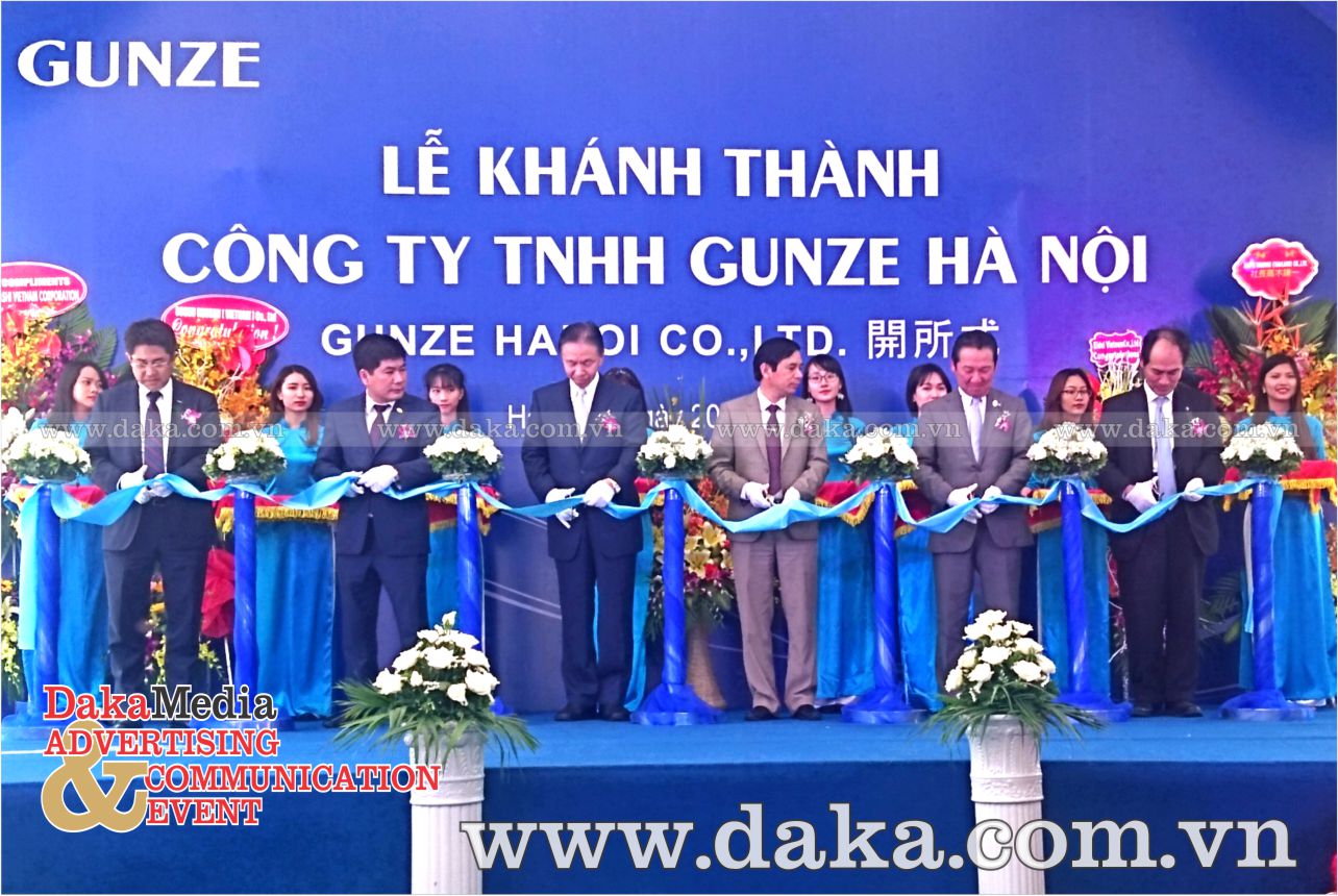 Gunze, thương hiệu nổi tiếng từ Nhật Bản khánh thành nhà máy mới tại Việt Nam