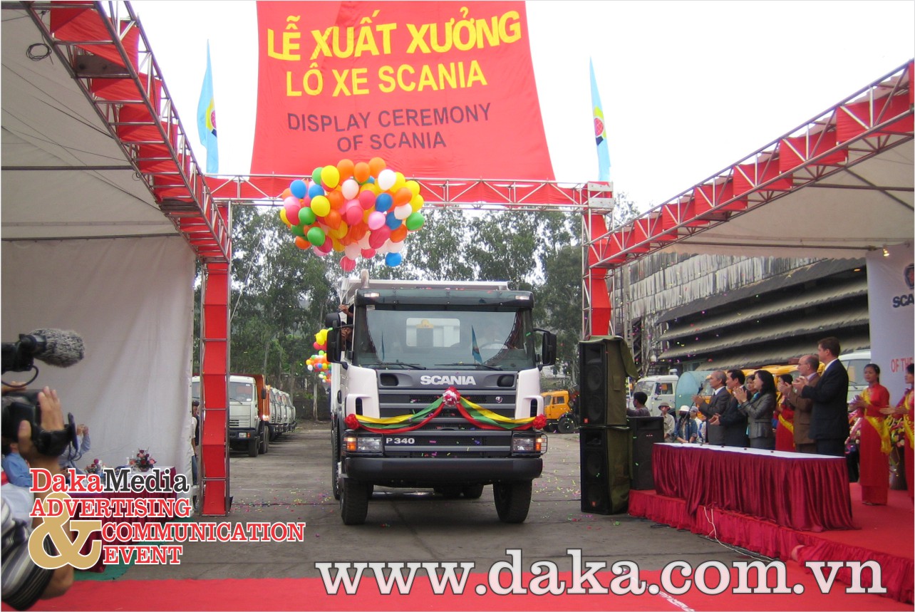 Xuất xưởng lô xe Scania đầu tiên lắp ráp tại Việt Nam