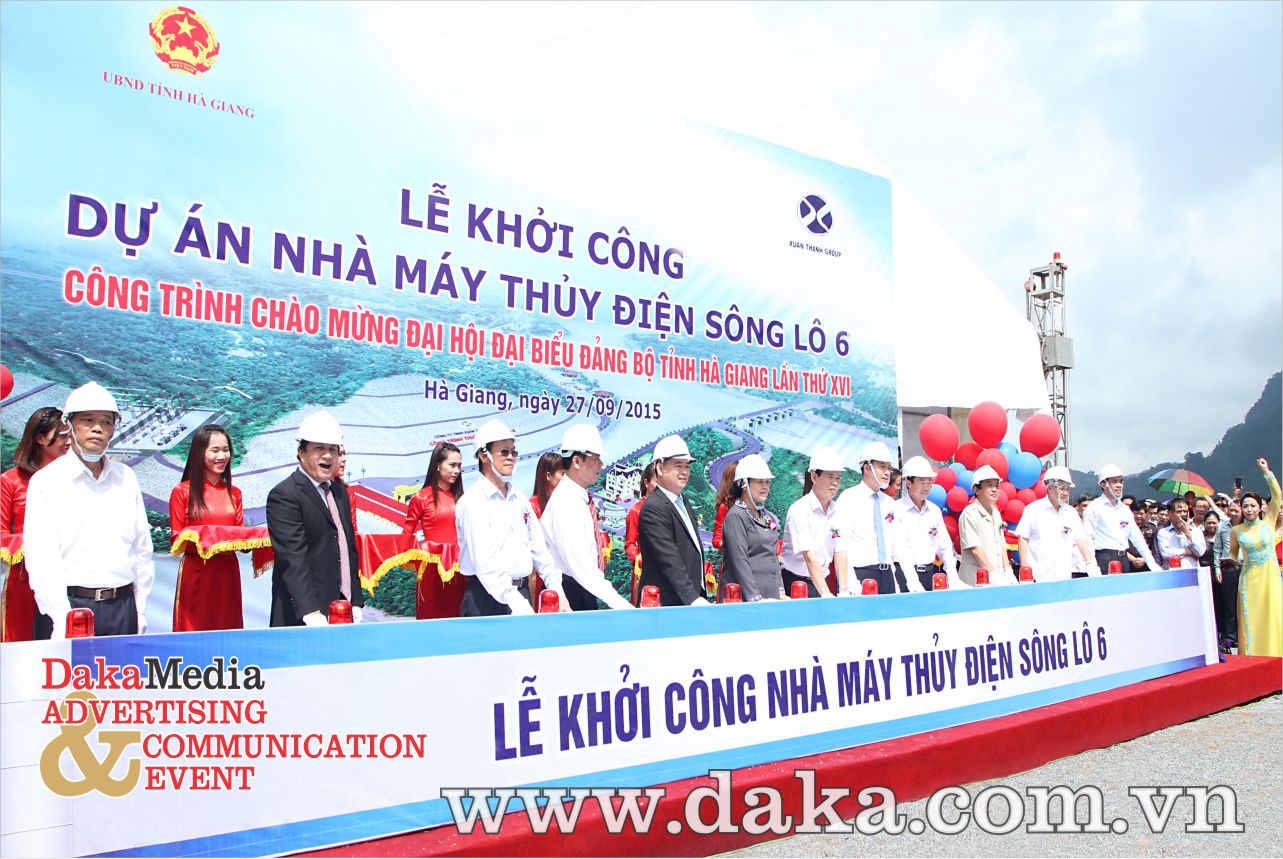 Khởi công Nhà máy thủy điện Sông Lô 6