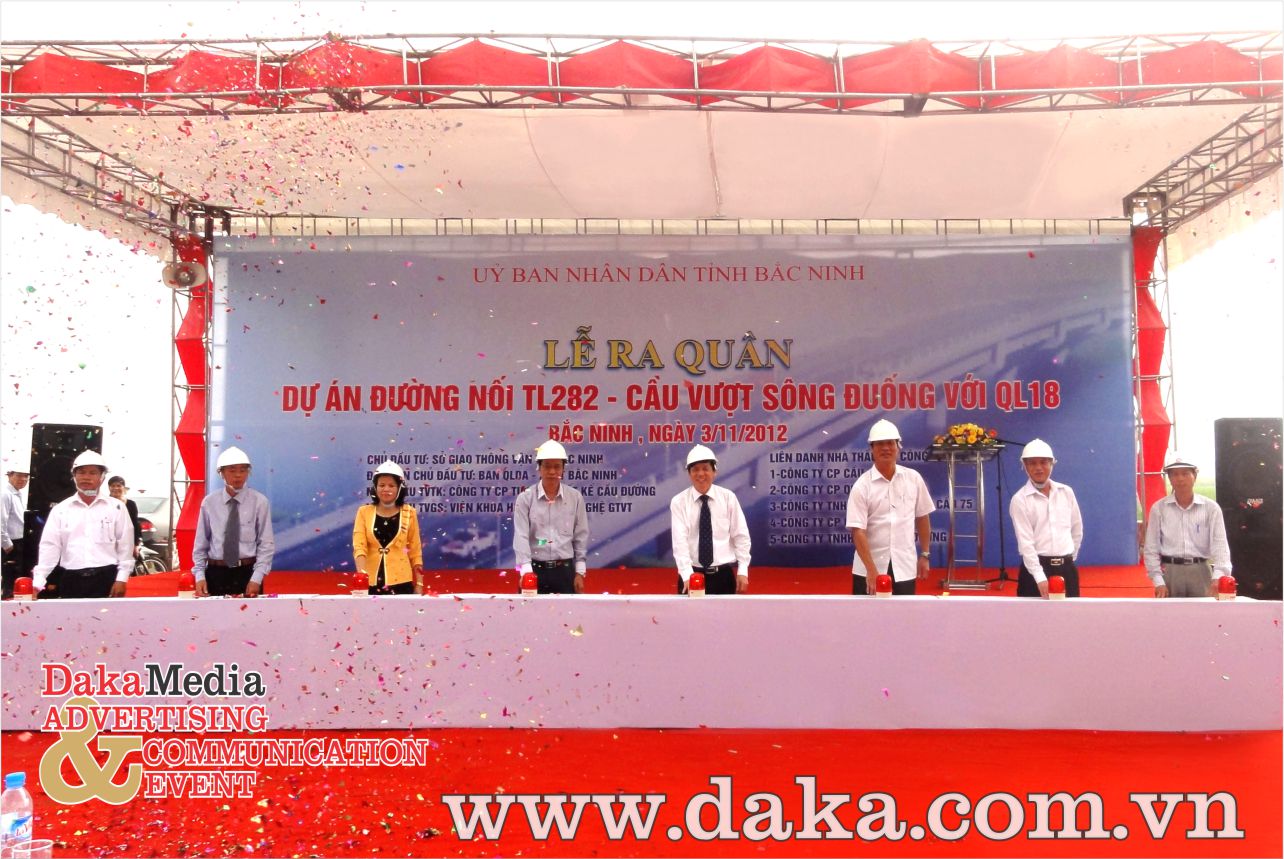 Bắc Ninh ra quân thi công cầu vượt sông Đuống