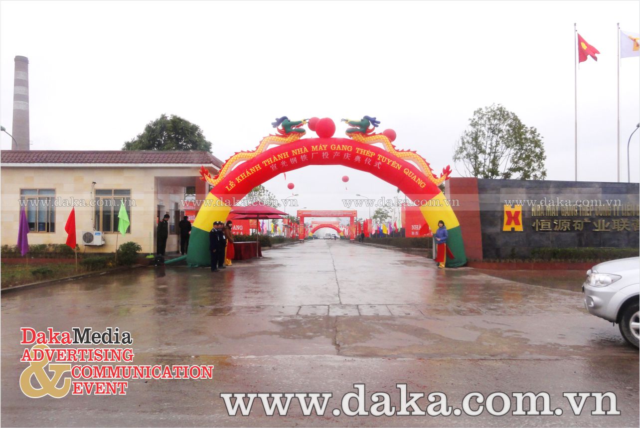Khánh thành nhà máy Gang thép Tuyên Quang