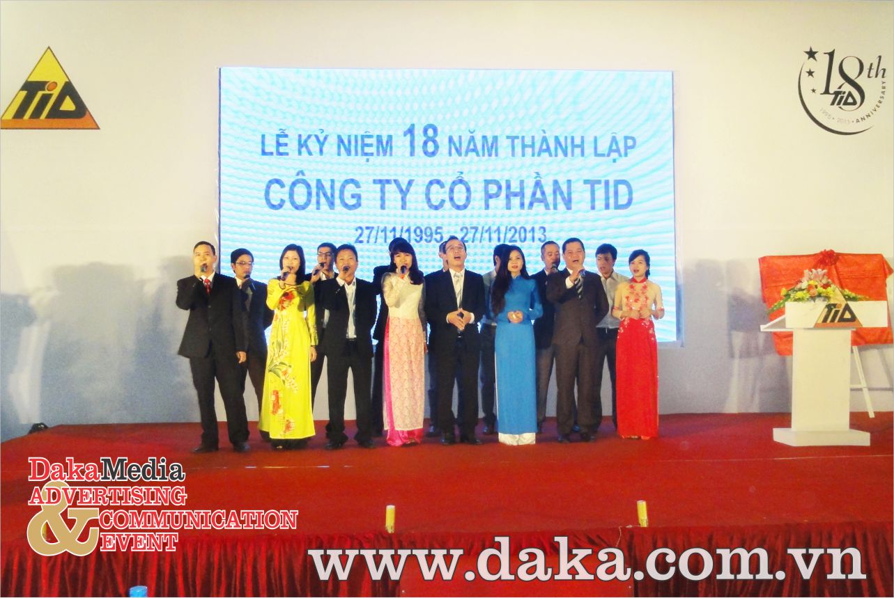 TID kỷ niệm 18 năm thành lập